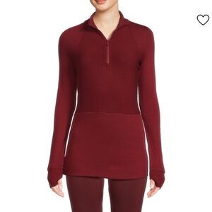 Alala NWT Rise Quarter Zip Top